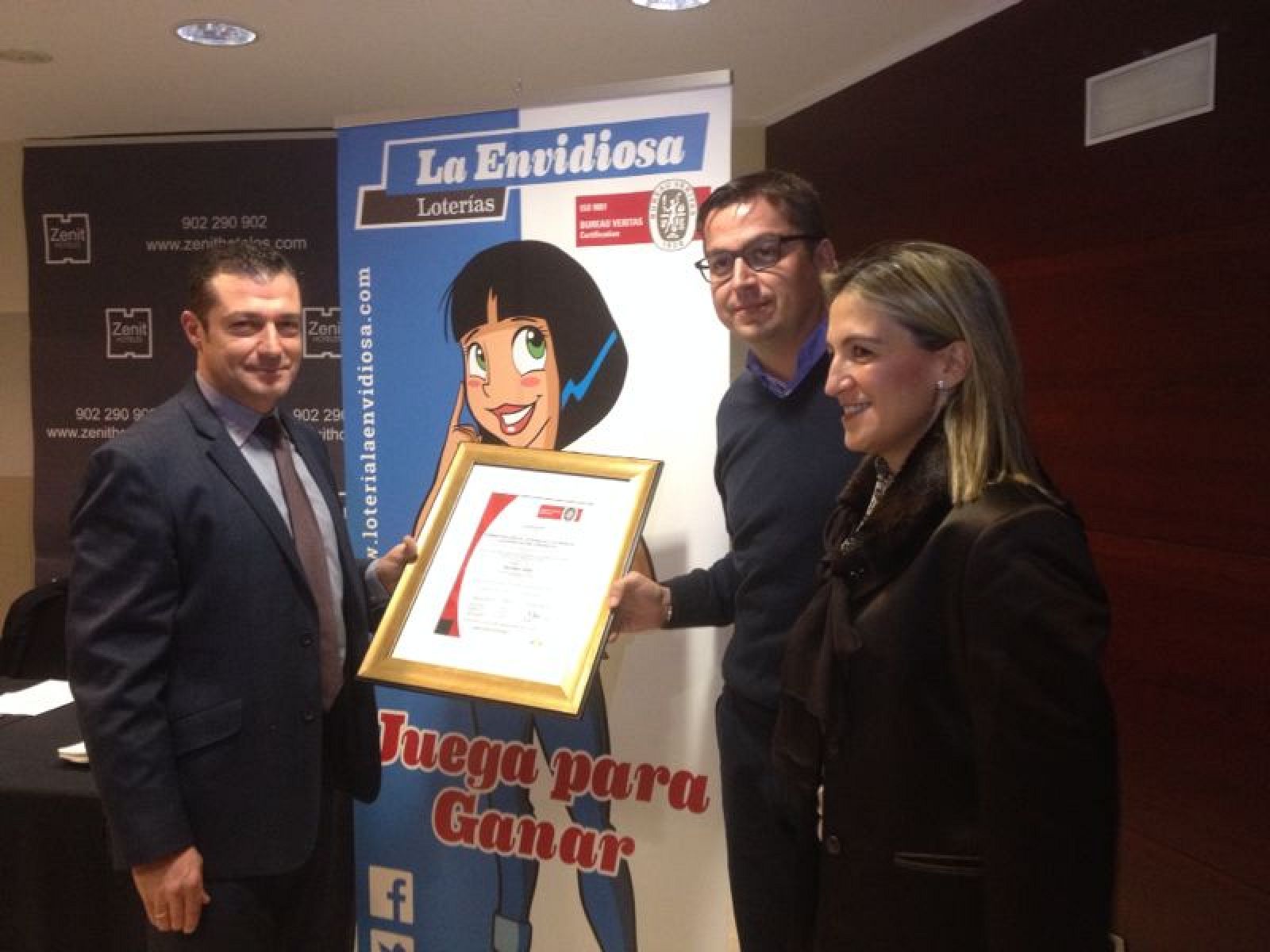 "La Envidiosa" es una de las administraciones de lotería más populares de Murcia