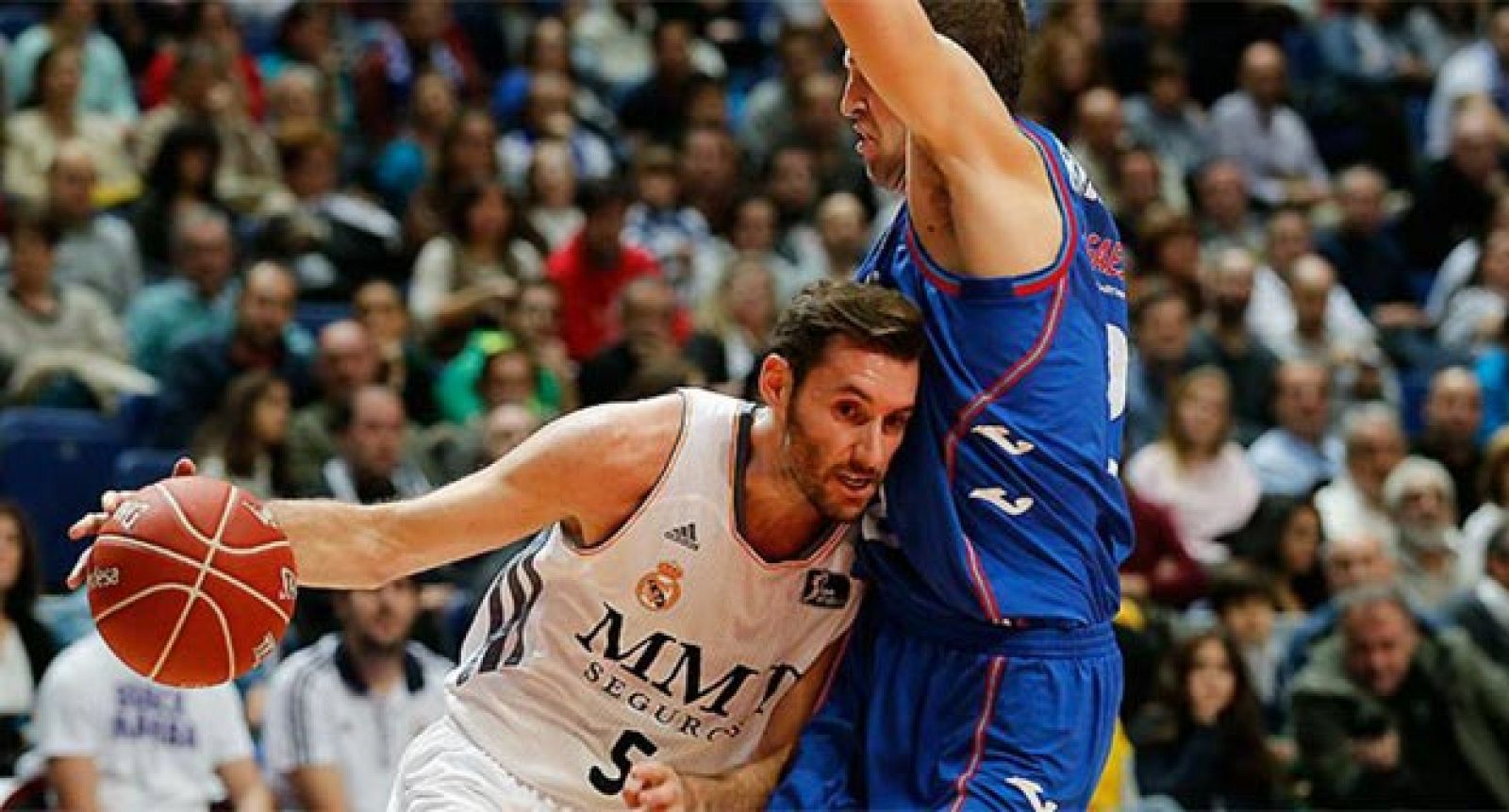 El jugador del Real Madrid de Baloncesto, Rudy Fernández.