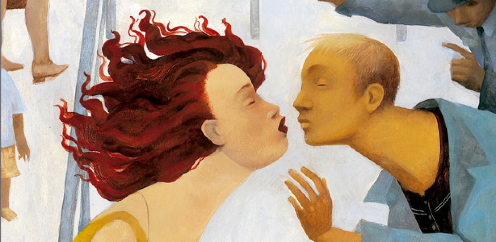 Fragmento de la portada de 'Amantes', de Ana Juan