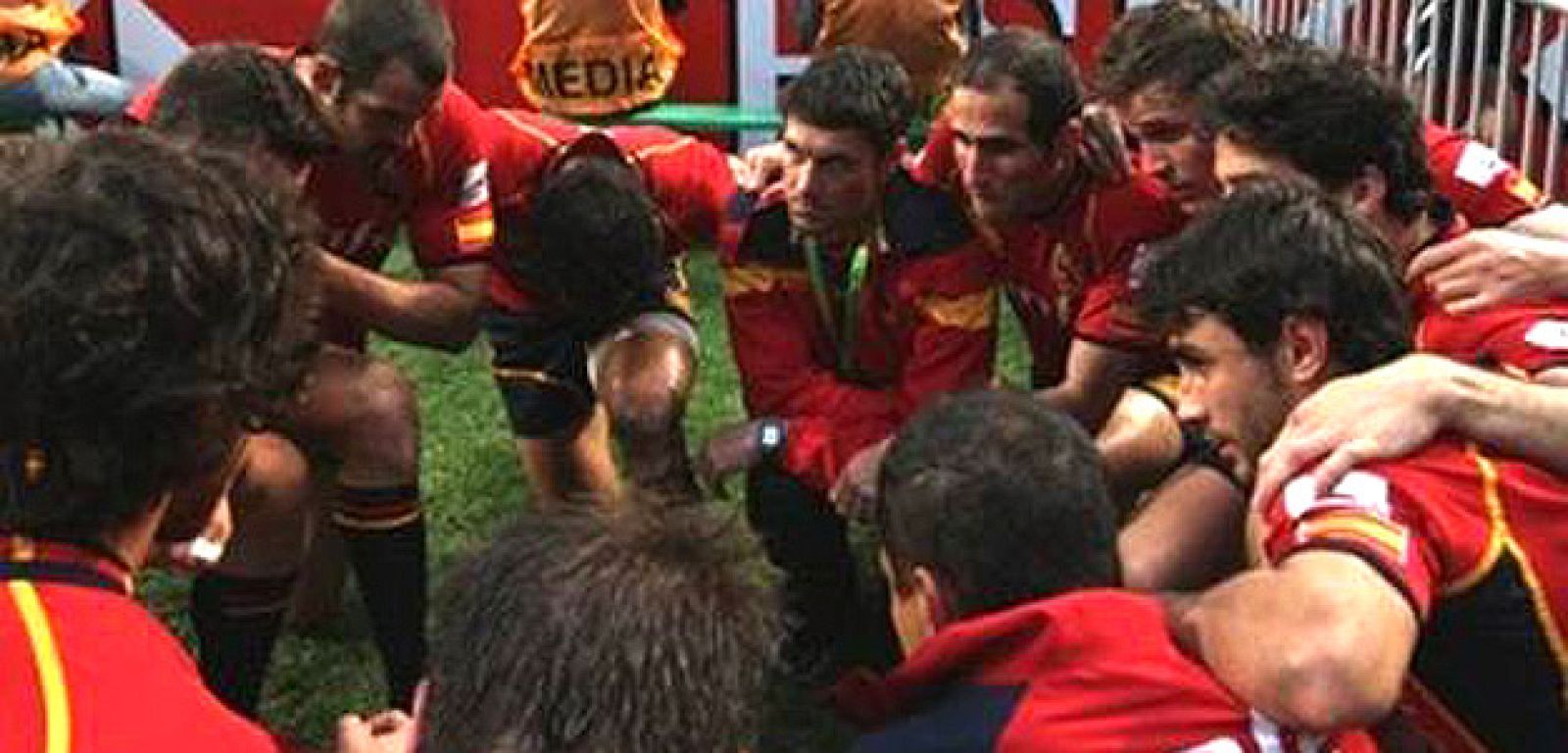 Imagen de la selección española de Rugby a 7