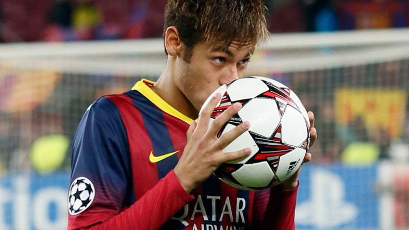Neymar firma la goleada del líder Barcelona ante un débil Celtic