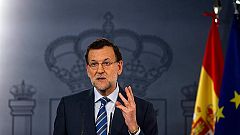 Rajoy: "Les garantizo que esa consulta no se celebrará, está fuera de toda negociación"