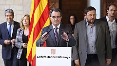 La consulta en Cataluña inicia su andadura con la solicitud al Gobierno para convocarla