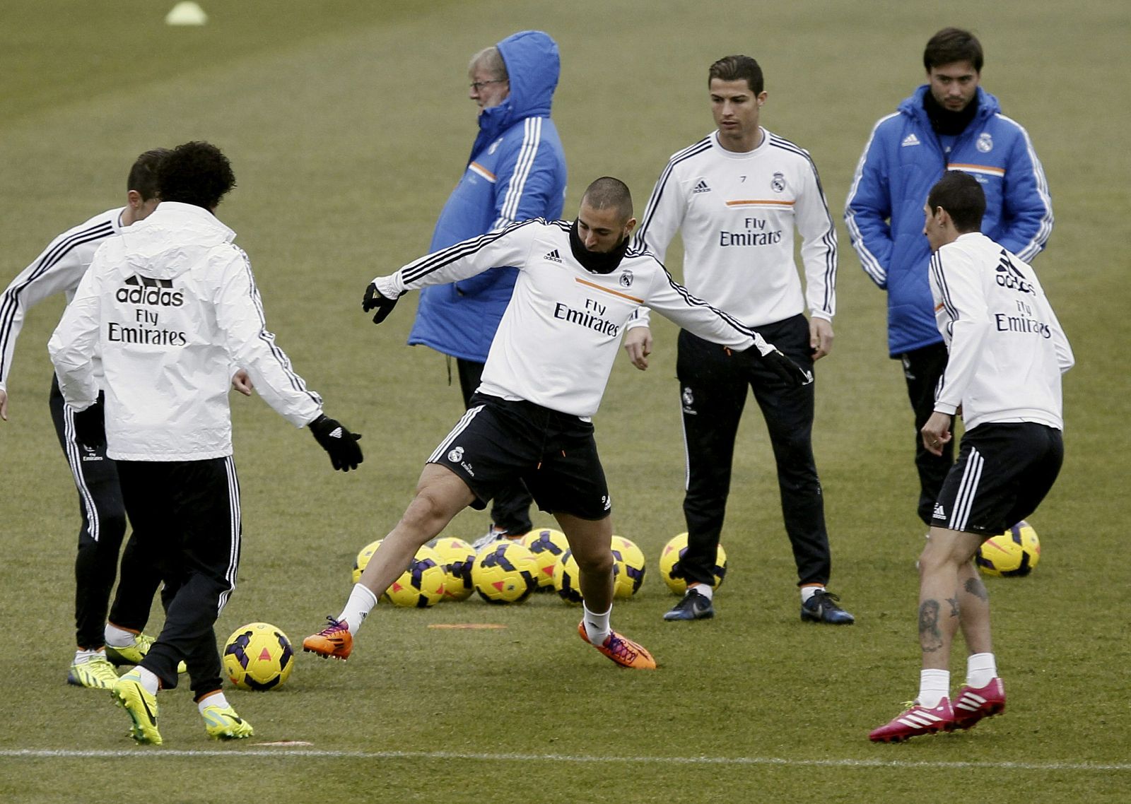 ENTRENAMIENTO REAL MADRID