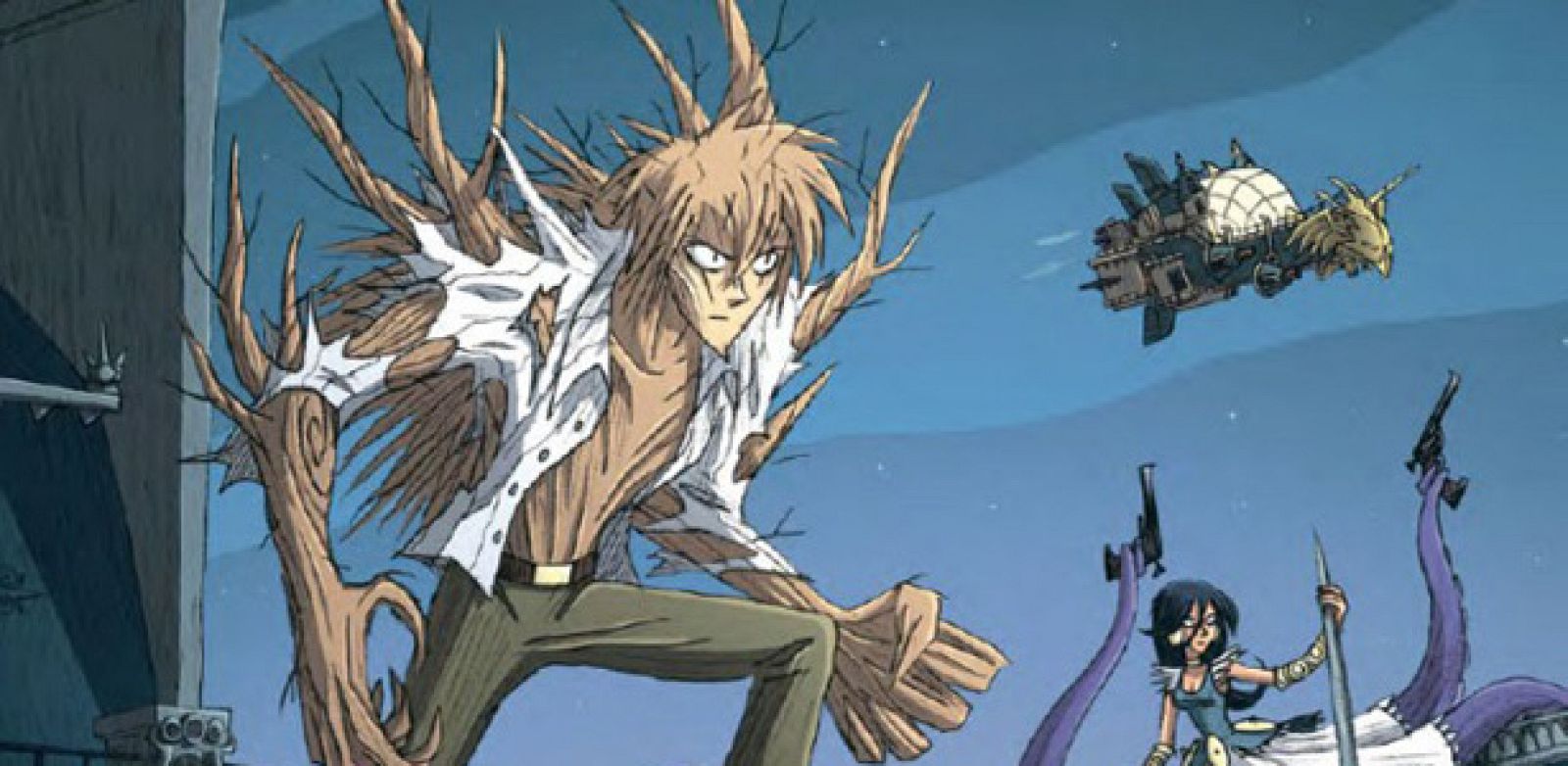 Fragmento de la portada de 'El despertar del Zéfiro'