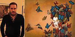 El ilustrador Benjamín Lacombe presenta su primera exposición en España