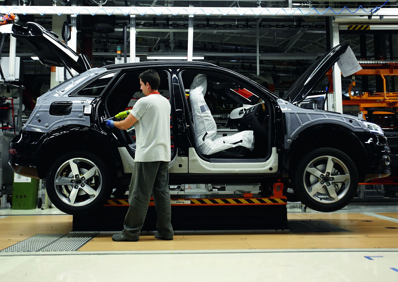 Seat fabrica el Audi Q3 en su planta de Martorell.