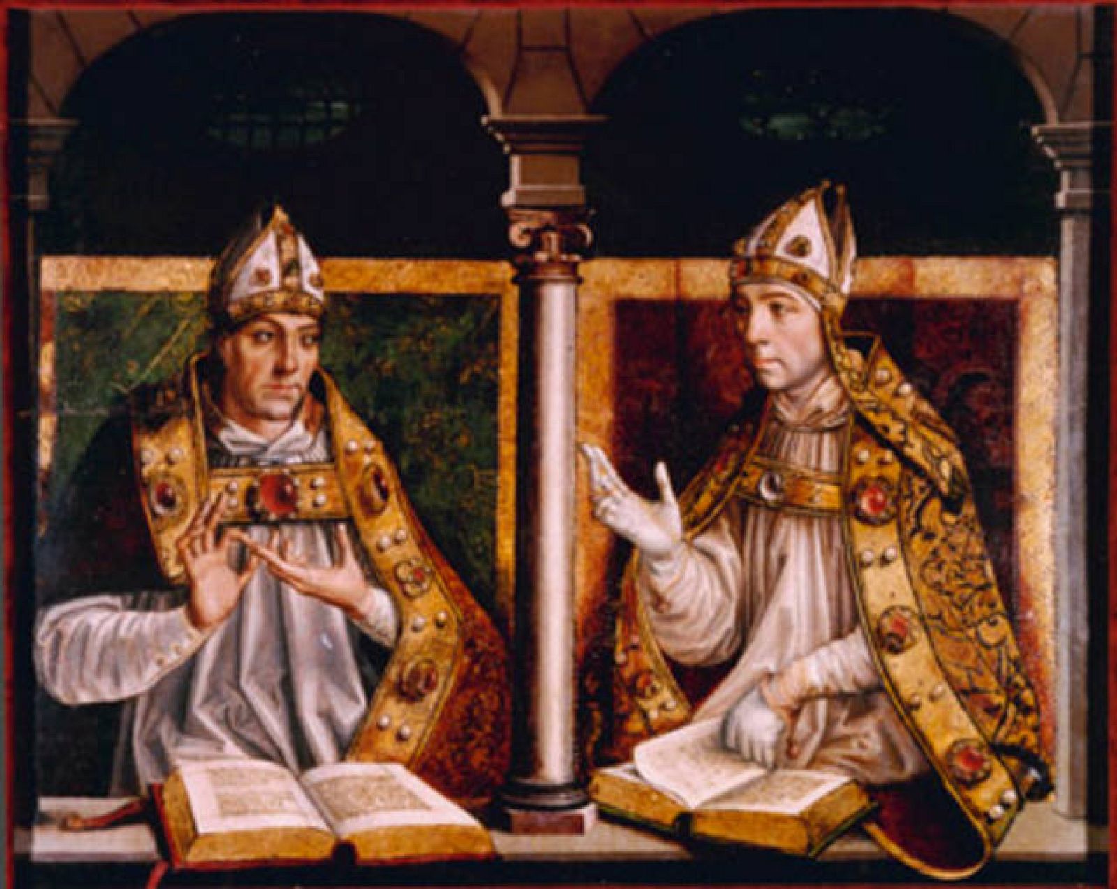 'San Ambrosio', de Berrruguete