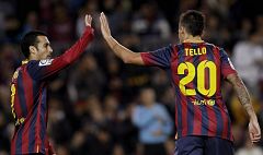 El Barça no encuentra rival en el Cartagena y ya está en octavos
