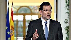 Rajoy anuncia la recuperación en 2014: "Habrá más personas trabajando y menos en el paro"
