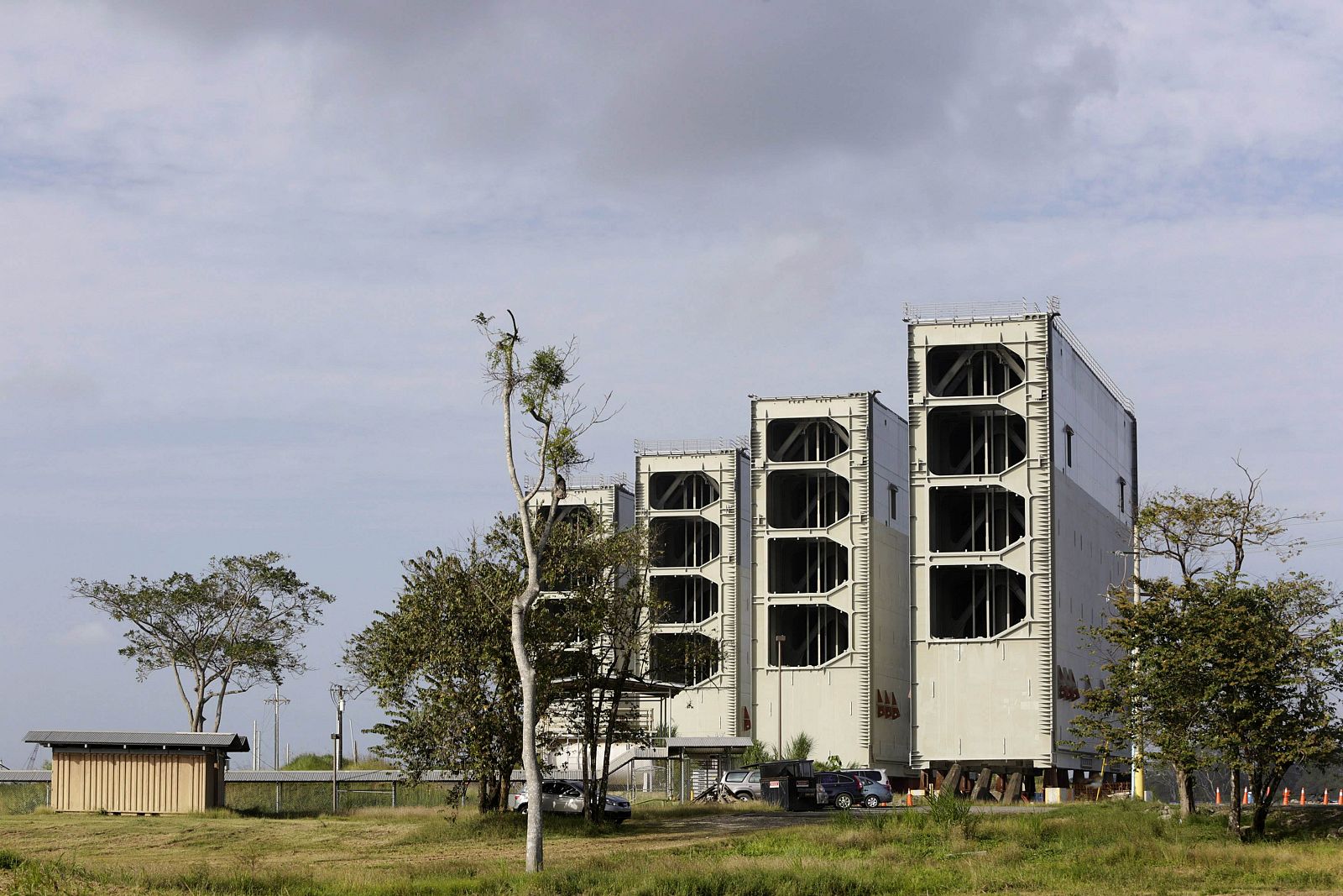 Las cuatro primeras puertas para el tercer juego de esclusas de la ampliación del Canal que lleva a cabo el Grupo Unidos por el Canal (GUPC)