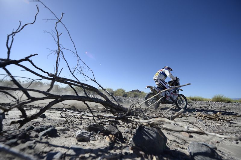 El chileno 'Chaleco' López abandona el Dakar