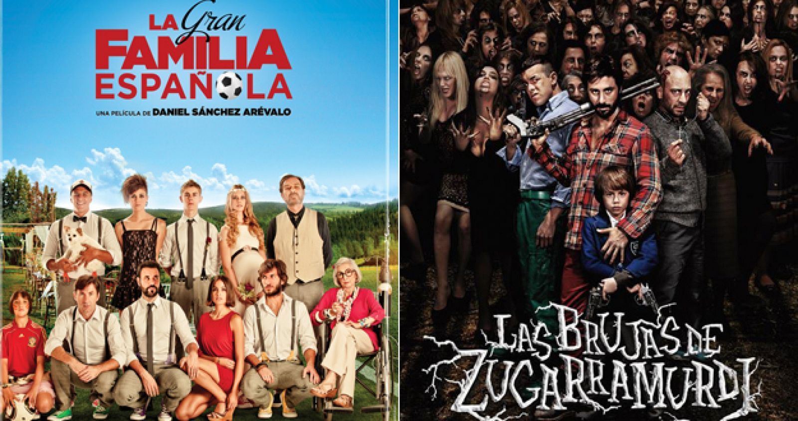 'La gran familia española' y 'Las brujas de Zugarramurdi', grandes favoritas en los Goya 2014