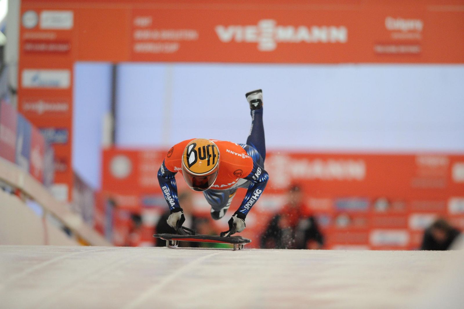 El piloto de skeleton Ander Mirambell