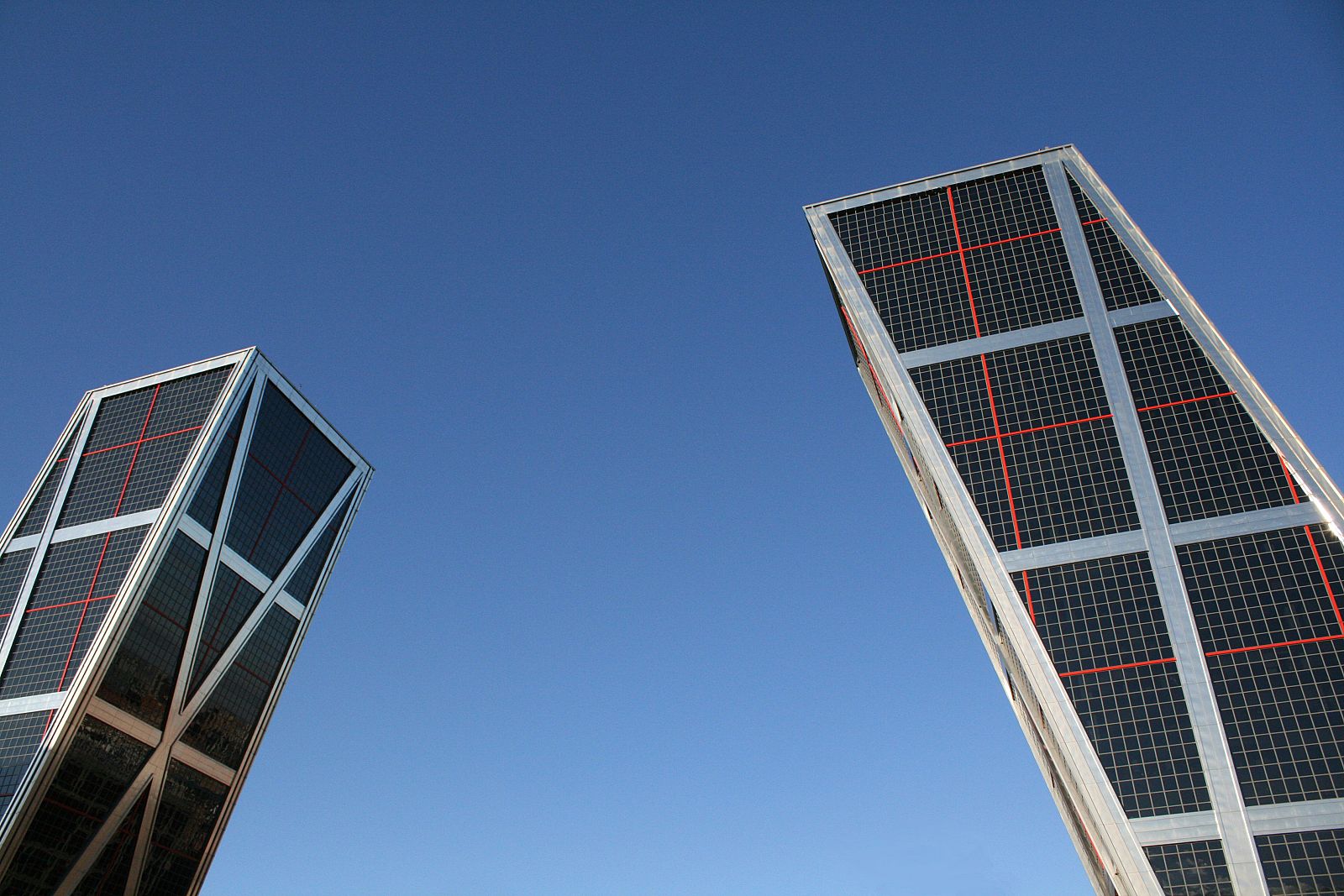 Las Torres KIO de Madrid