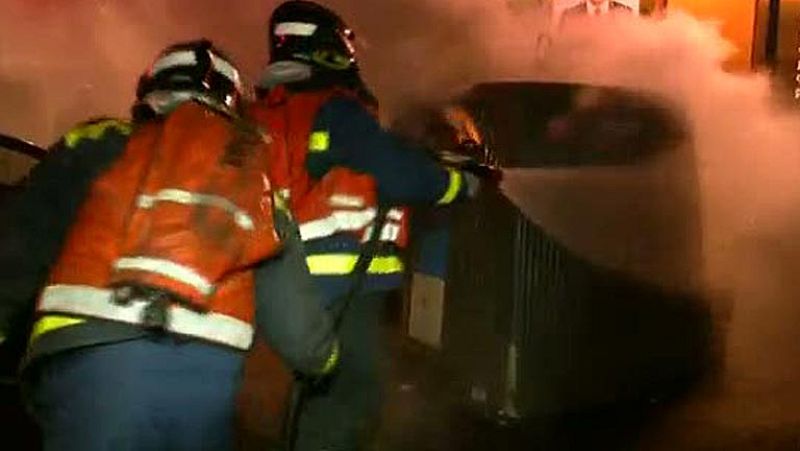 Varios detenidos tras otra concentración en Madrid en apoyo a los vecinos de Gamonal