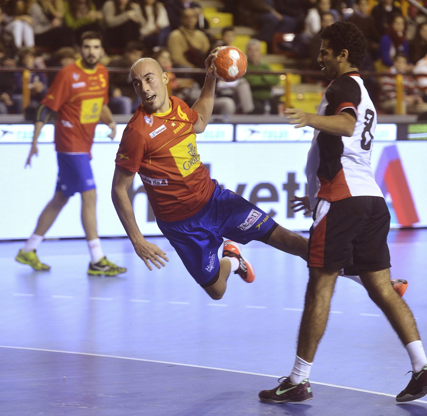 32-23. ESPAÑA SE PASEA ANTE EGIPTO EN SU DEBUT EN EL TORNEO