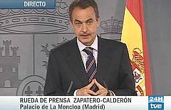 Zapatero pide el fin de la huelga y anuncia "tolerancia cero" contra los piquetes