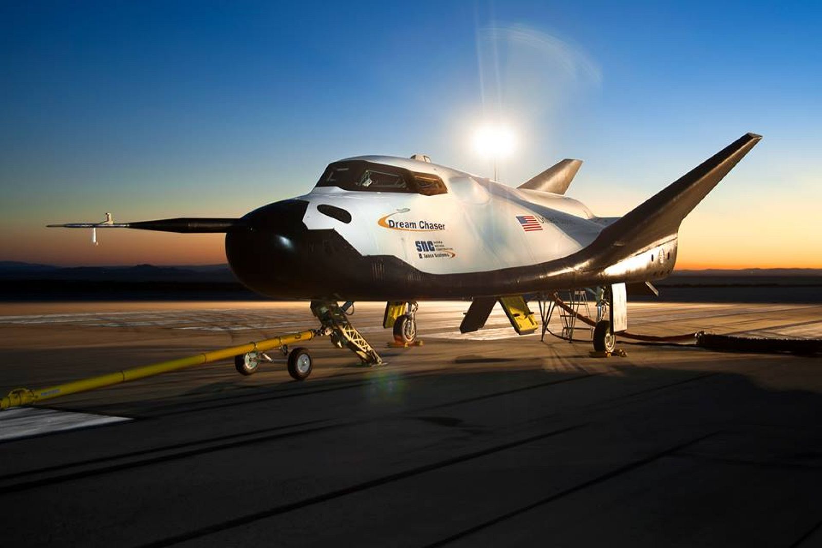 La nave tripulada Dream Chaser.