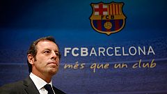 Sandro Rosell presenta su dimisión como presidente del Barça