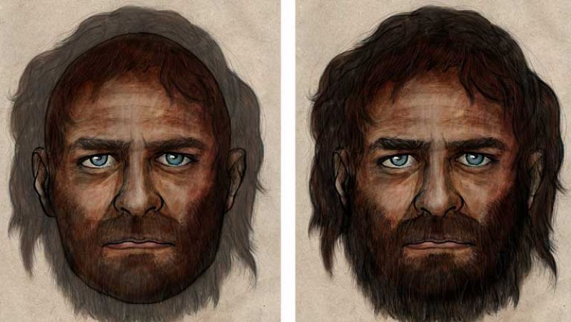 Los cazadores-recolectores europeos de hace 7.000  años eran de piel morena y ojos azules   
