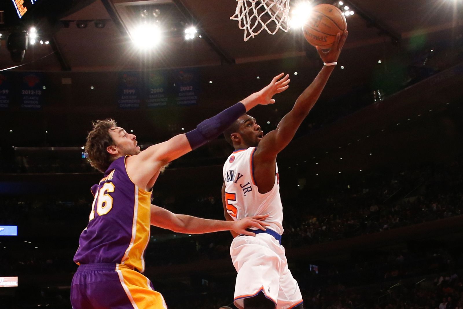 NBA: Los Angeles Lakers at New York Knicks