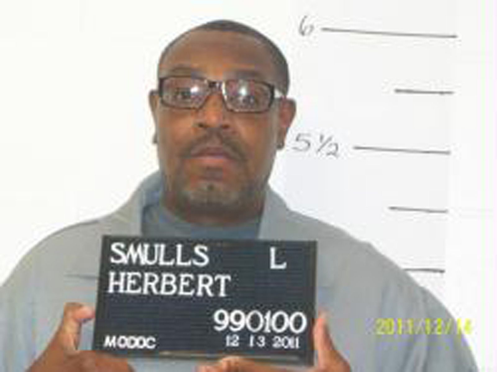 Missouri Department of Corrections photo of Herbert Smulls who was scheduled to be executed