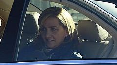 El juez decano de Palma autoriza a la infanta a acceder en coche al juzgado y le evita el 'paseíllo'