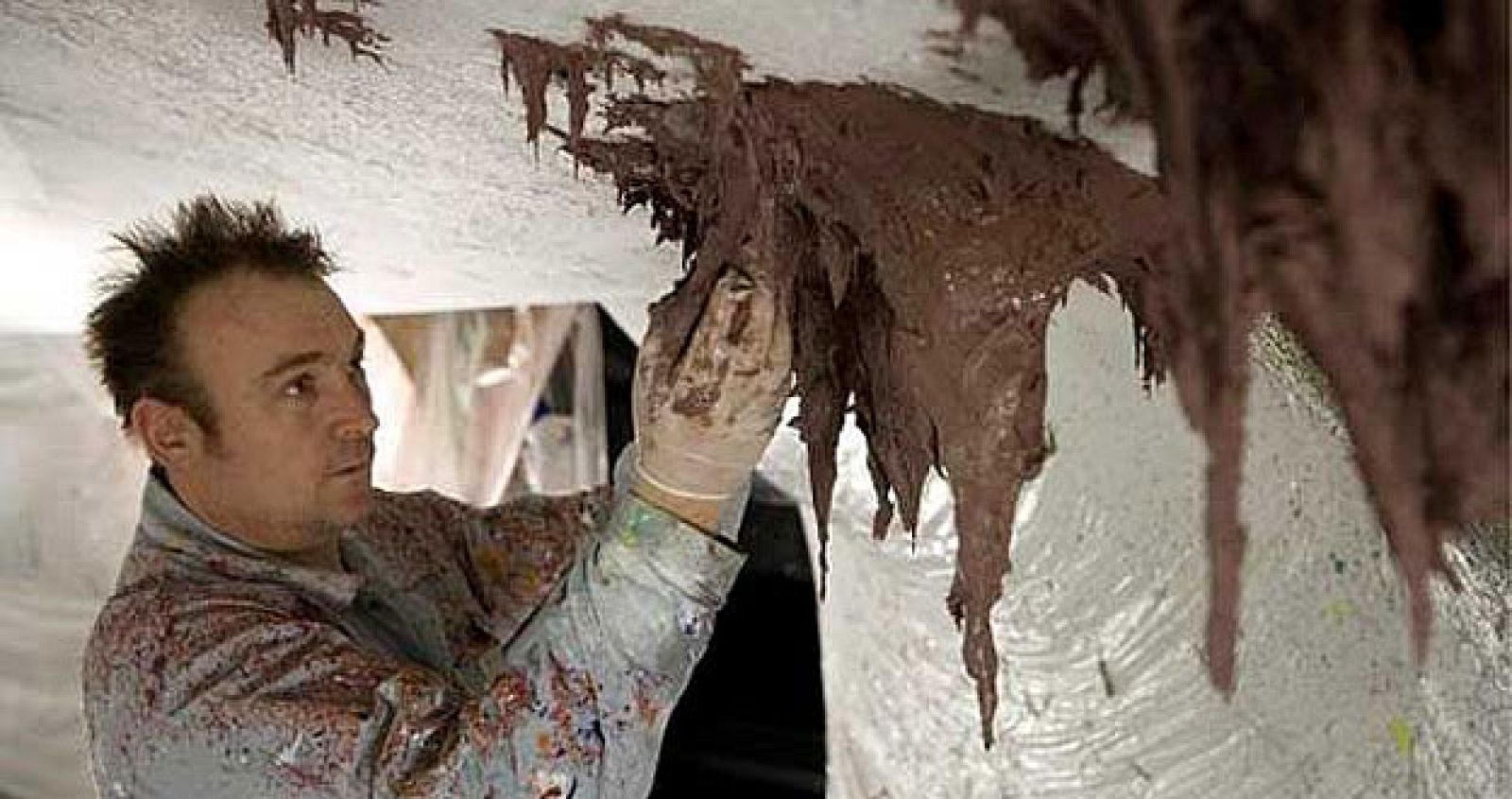 Miquel Barceló trabaja en la cúpula de la ONU