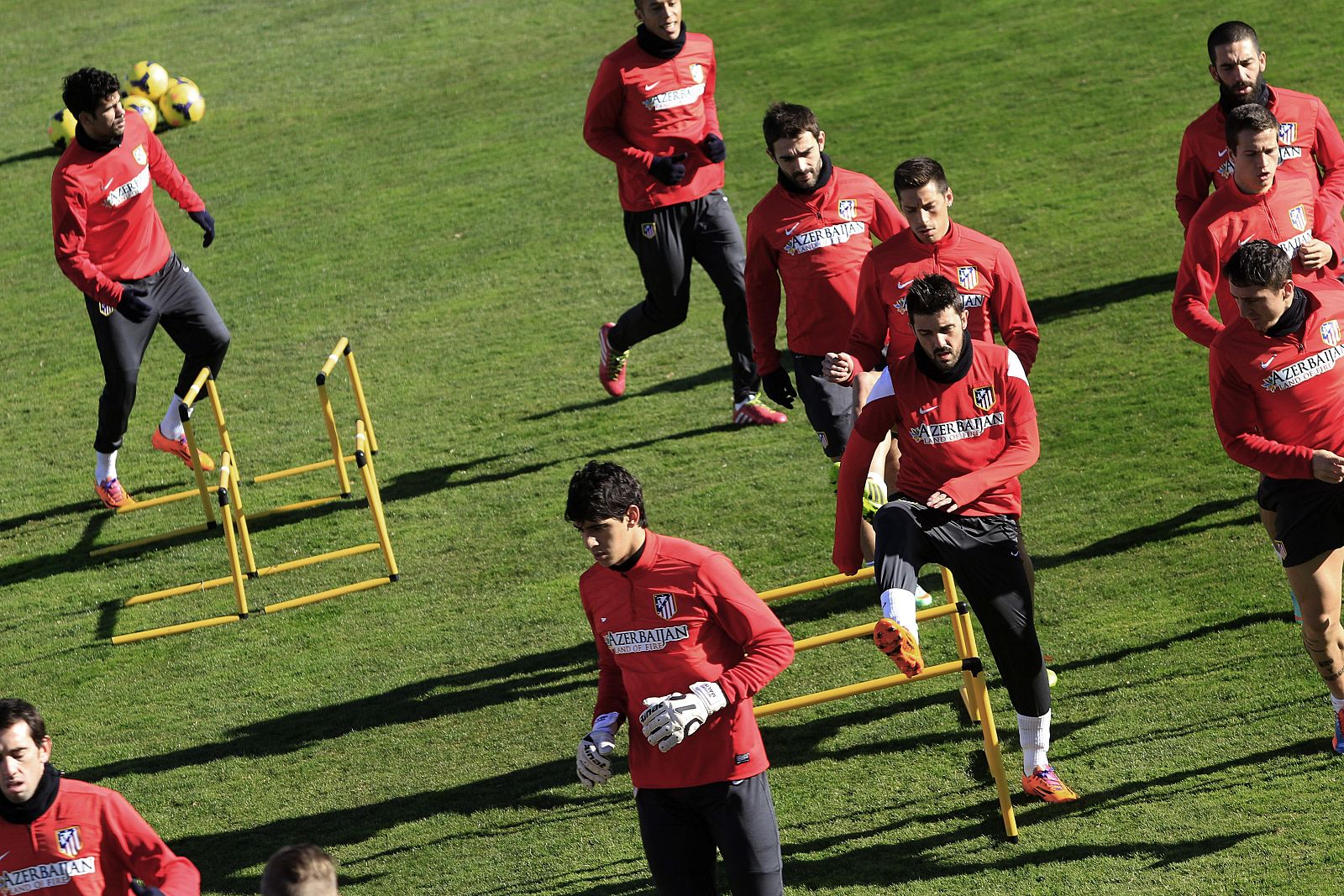 ENTRENAMIENTO DEL ATLÉTICO DE MADRID EN MAJADAHONDA
