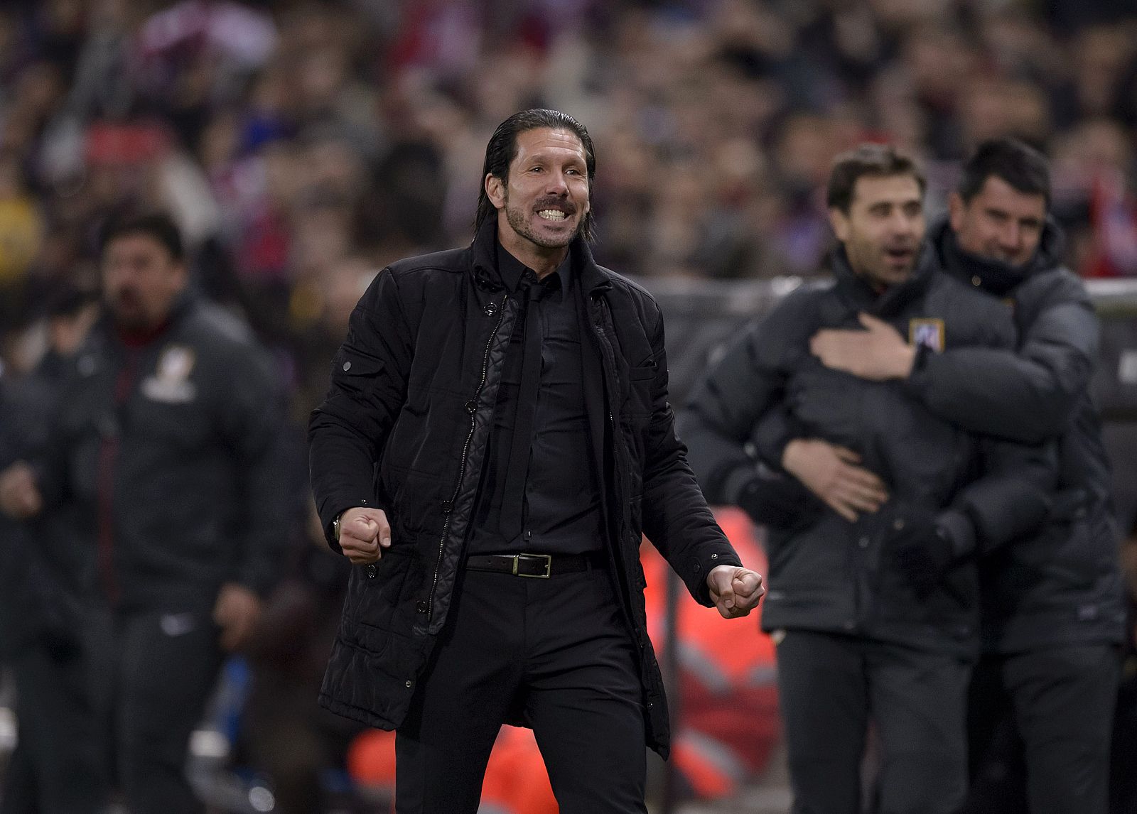 Imagen del entrenador del Atlético de Madrid Diego Pablo Simeone.