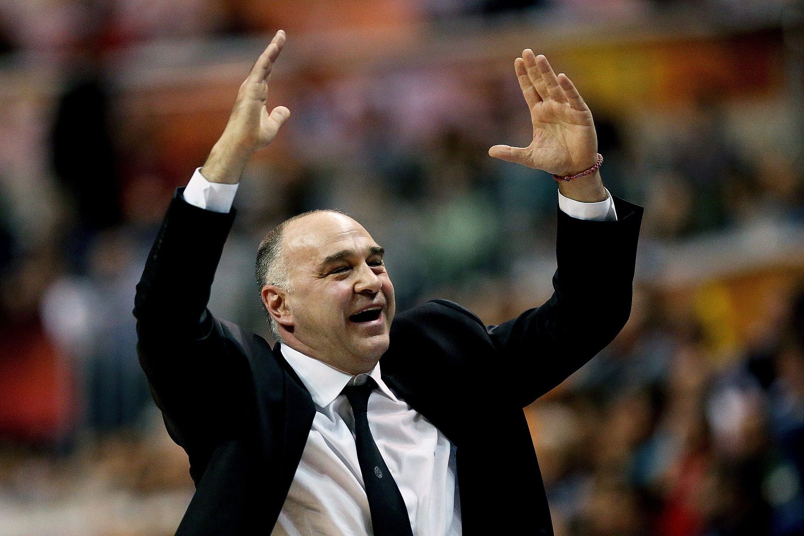 El entrenador del Real Madrid, Pablo Laso.