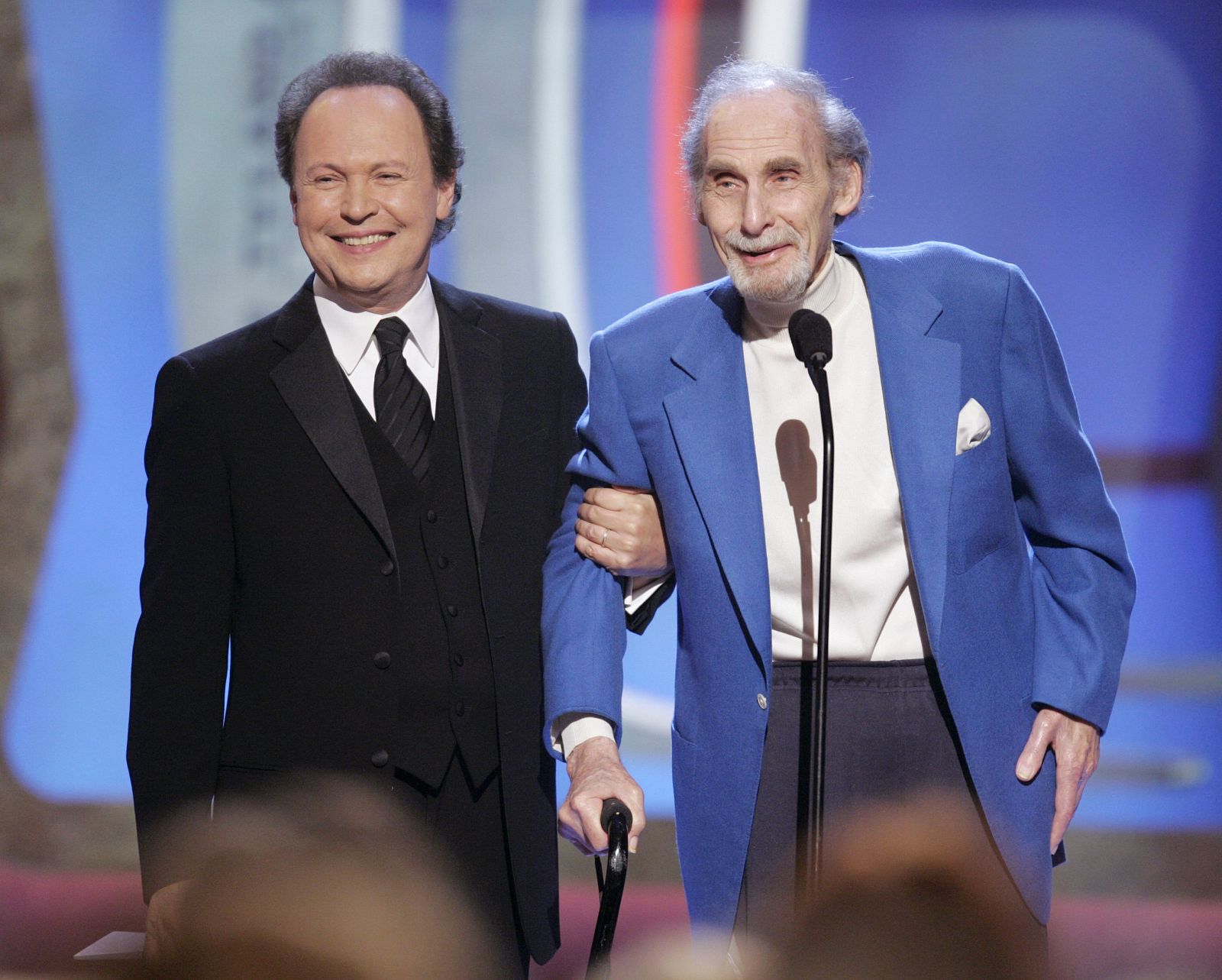 Sid Caesar junto a Billy Crystal en una imagen de archivo tomada en 2006.