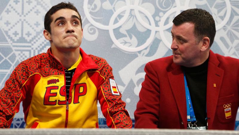 Javier Fernández acaba tercero el ejercicio corto con sabor agridulce