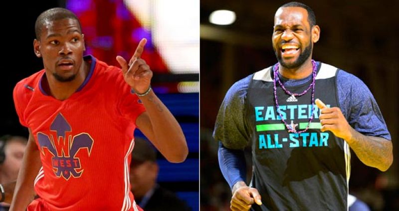 Comienza la fase definitiva de la NBA con Durant y James luchando por el MVP