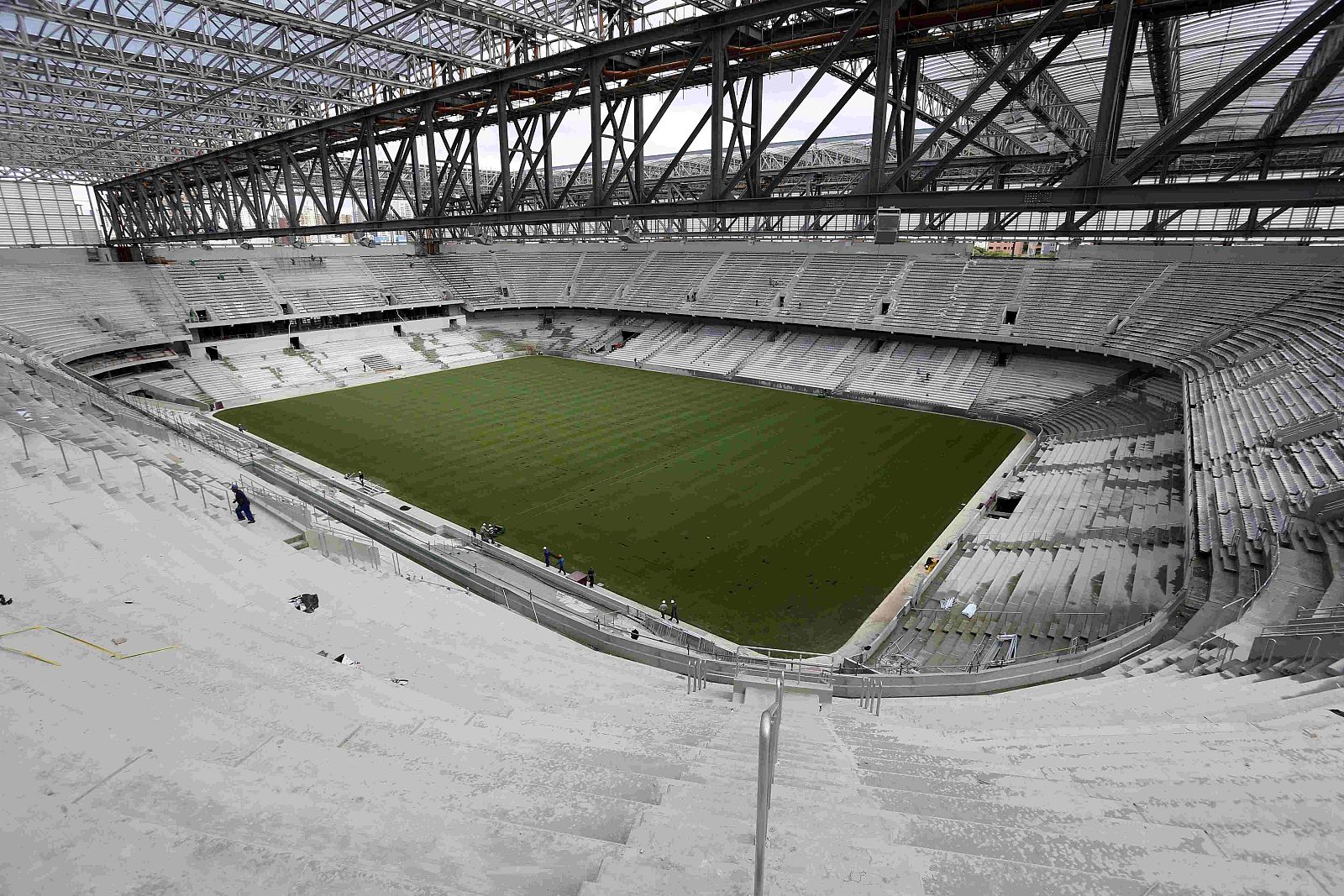 Imagen del estadio Arena da Baixada de Curitiba.