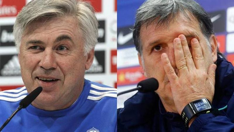 Ancelotti y Martino, 'sonrisas y lágrimas' en el Real Madrid y el Barcelona