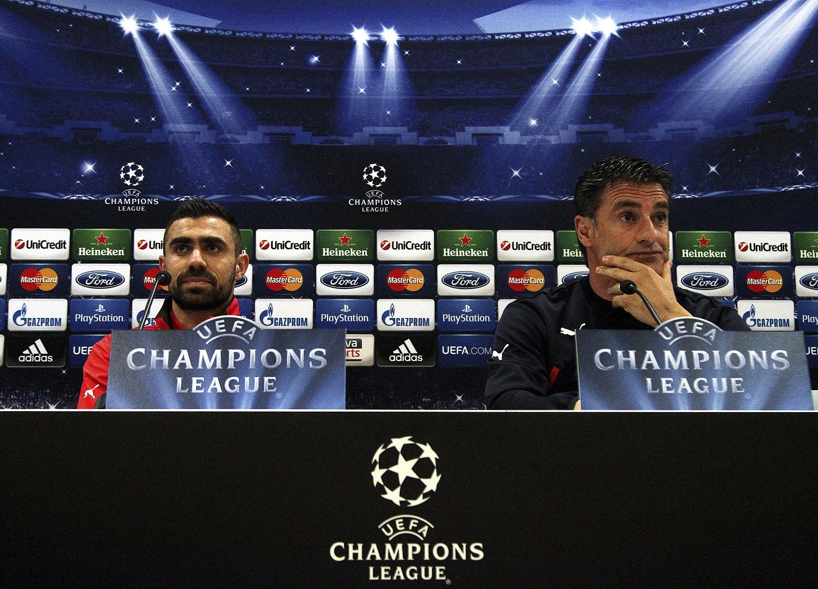 RUEDA DE PRENSA DEL OLYMPIACOS