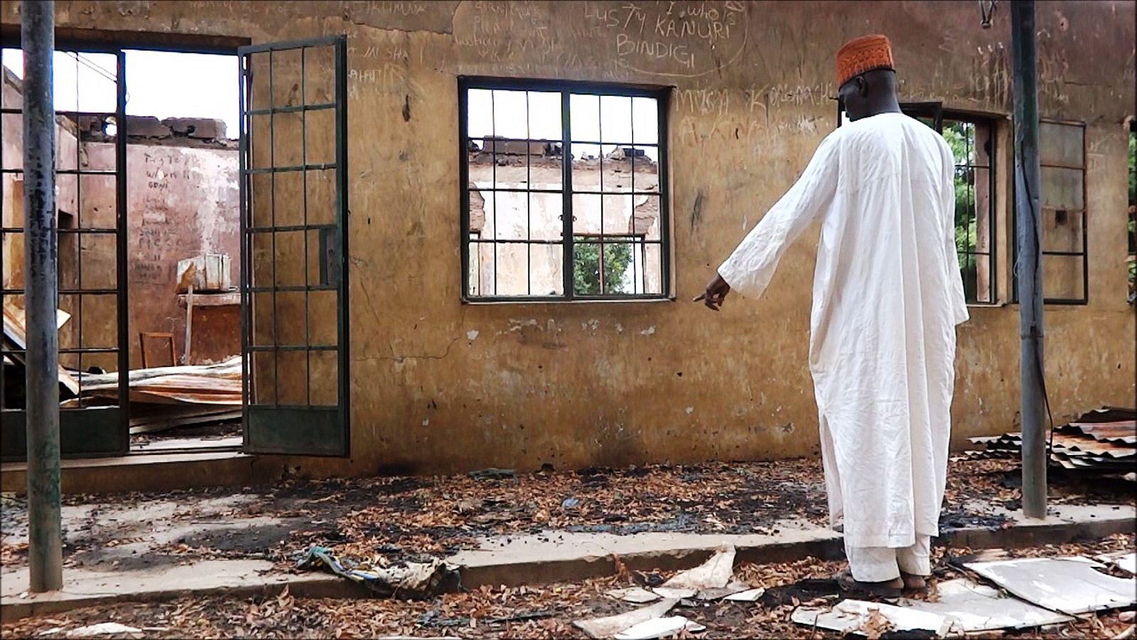 Imágen de archivo de una escuela en el estado de Yobe (Nigeria) atacada por la milicia islamista Boko Haram