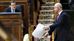 Duran, a Rajoy: "No quiero una Cataluña aislada. Si no quiere una España amputada, dialogue"
