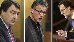 El PNV y Amaiur piden pasos a Rajoy, que responde: "¿Por qué tengo que dar algo a ETA?"