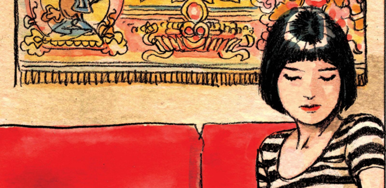 Fragmento de una ilustración de 'El Nao de Brown'