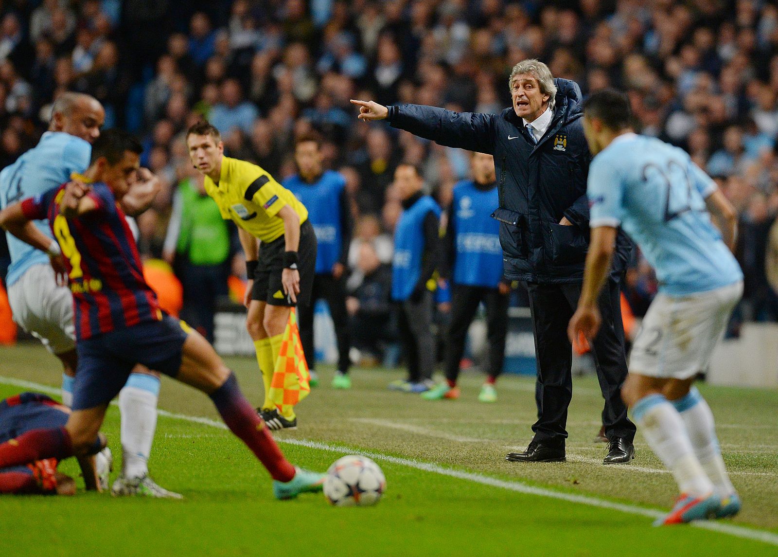 Champions 2014: Manchester City - Barcelona