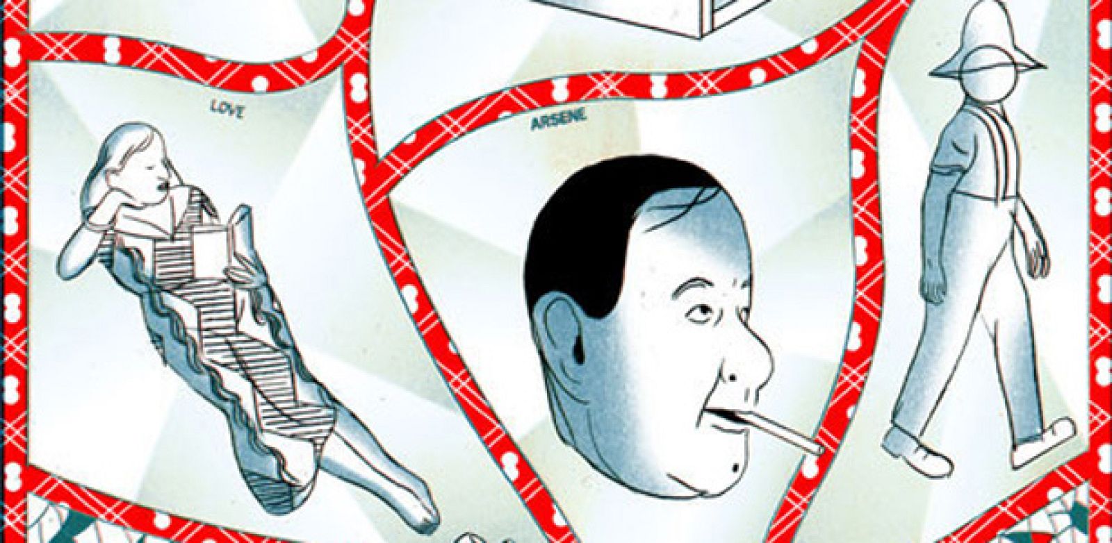 Fragmento de una ilustración de 'Àrsene Schrauwen'