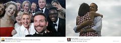 El 'selfie' de Ellen DeGeneres en los Oscar 2014, el tuit más retuiteado de la historia