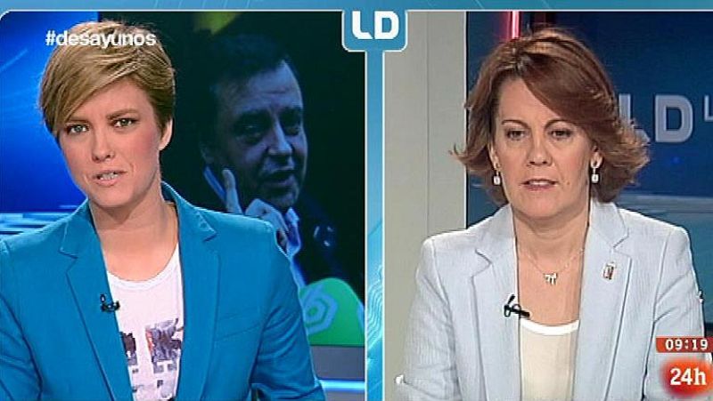 Yolanda Barcina: "El PSN ha creado una burbuja que se le ha ido desinflando"