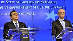 La UE suspende negociaciones con Rusia y acelera la firma del acuerdo con Kiev