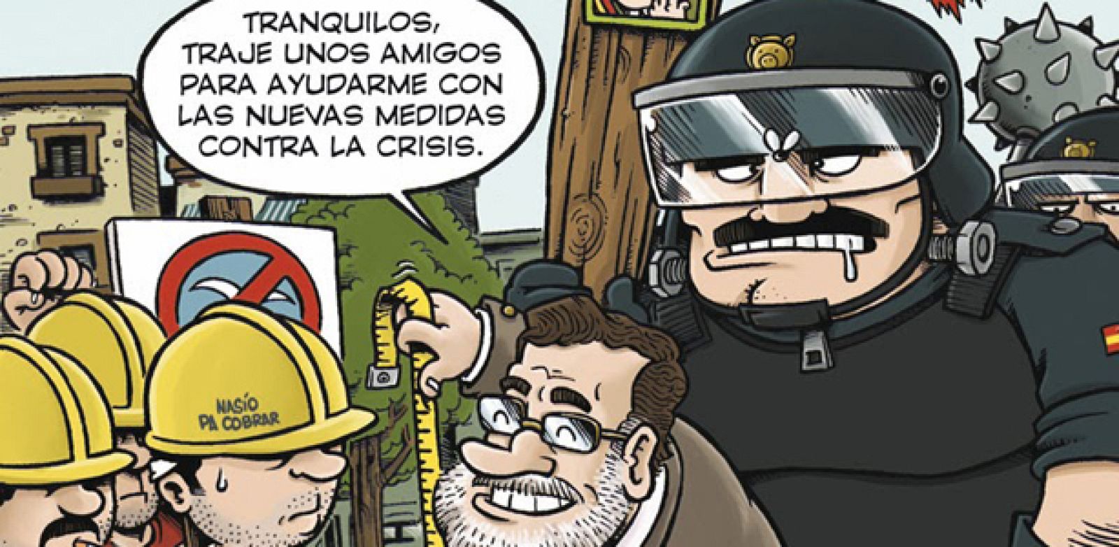 Fragmento de la portada de la revista 'Amaníaco' especial trabajo