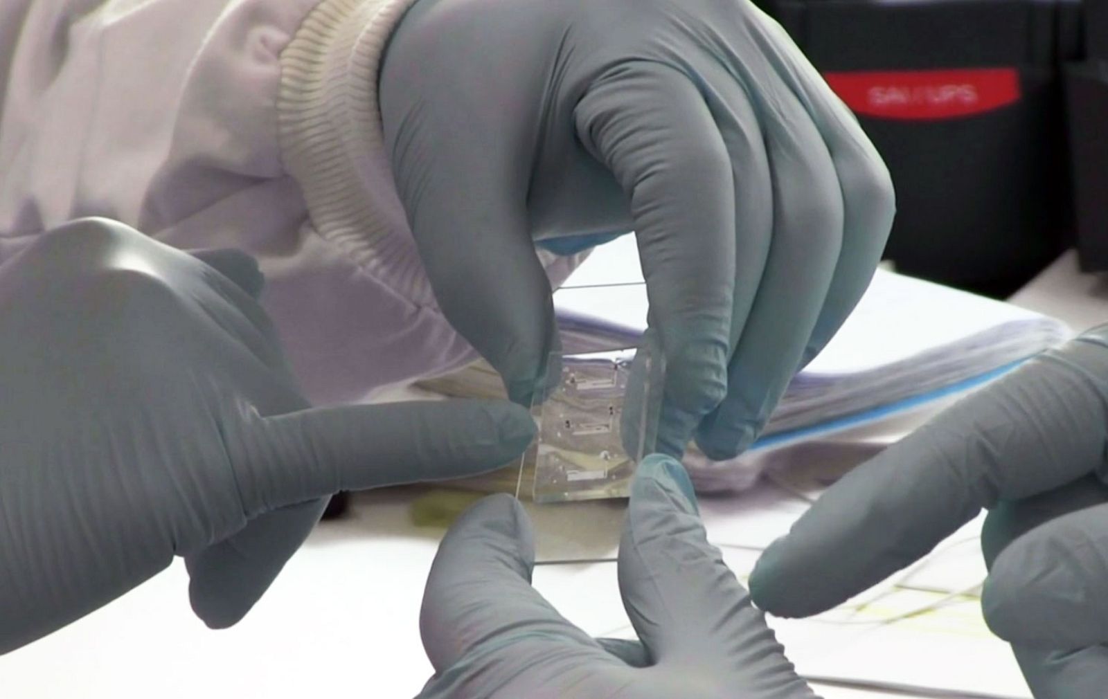 El 'bazo-en-un-chip' creado por el IBEC y el CRESIB.