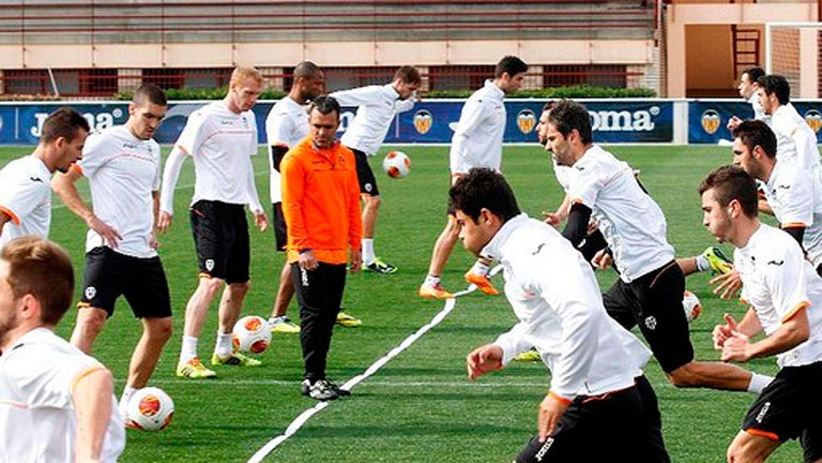 Entrenamiento del Valencia